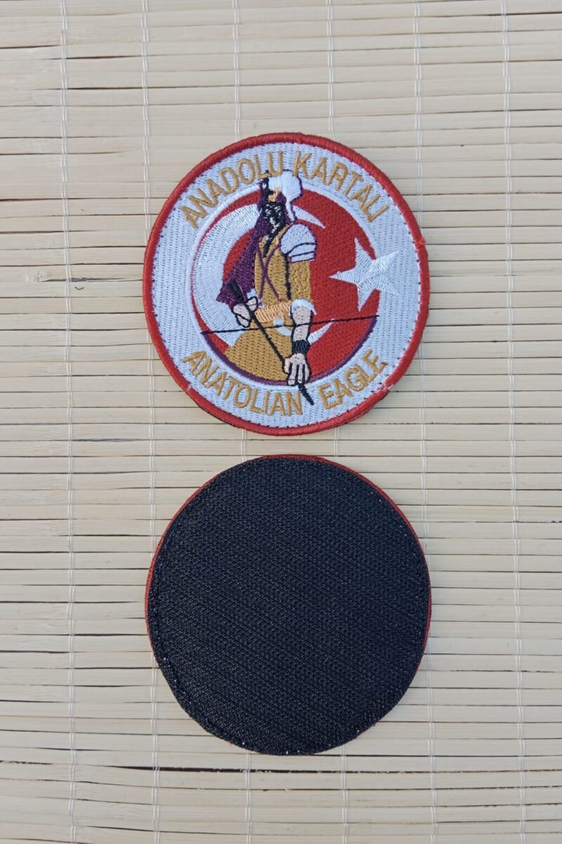 Anadolu Kartalı Anatolian Eagle Nakış işlemeli Arma Peç Patch - Görsel 2