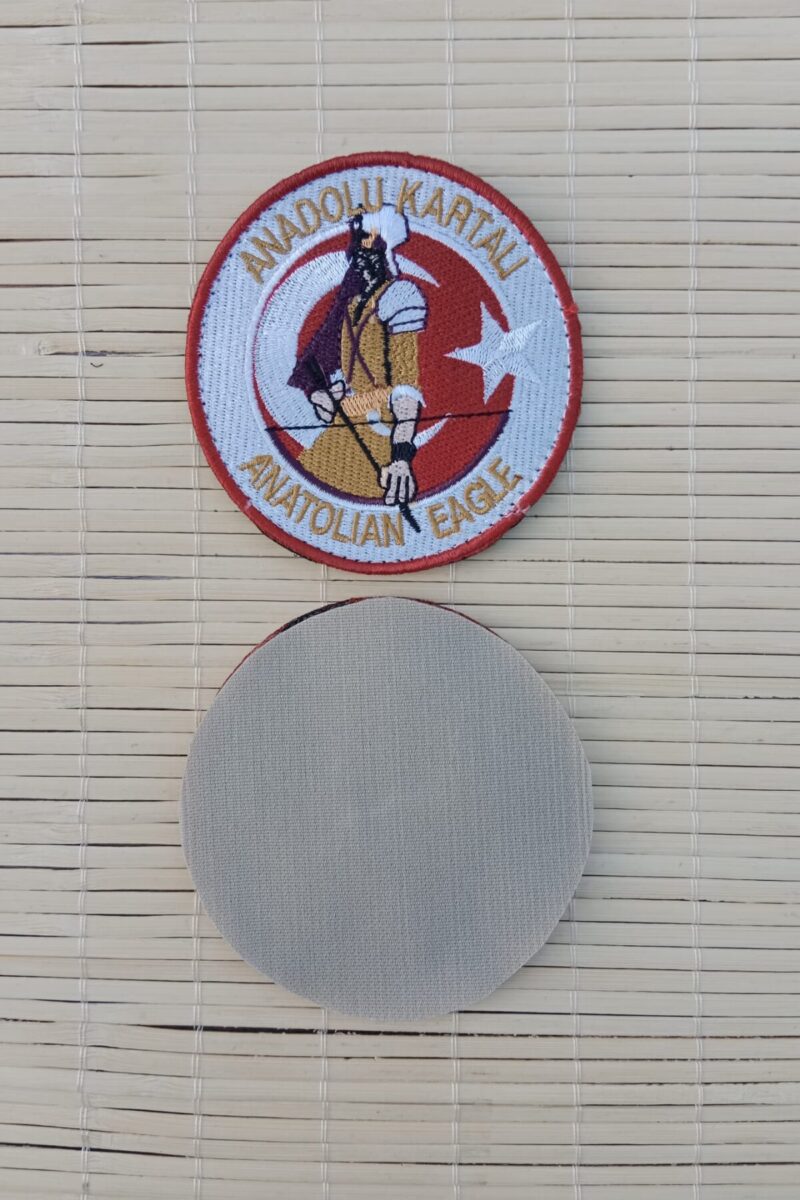 Anadolu Kartalı Anatolian Eagle Nakış işlemeli Arma Peç Patch - Görsel 3