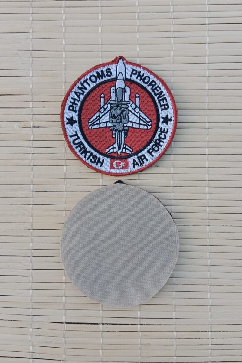 Phantoms Phorener Turkish Air Force Nakış işlemeli Arma Patch Peç - Görsel 2