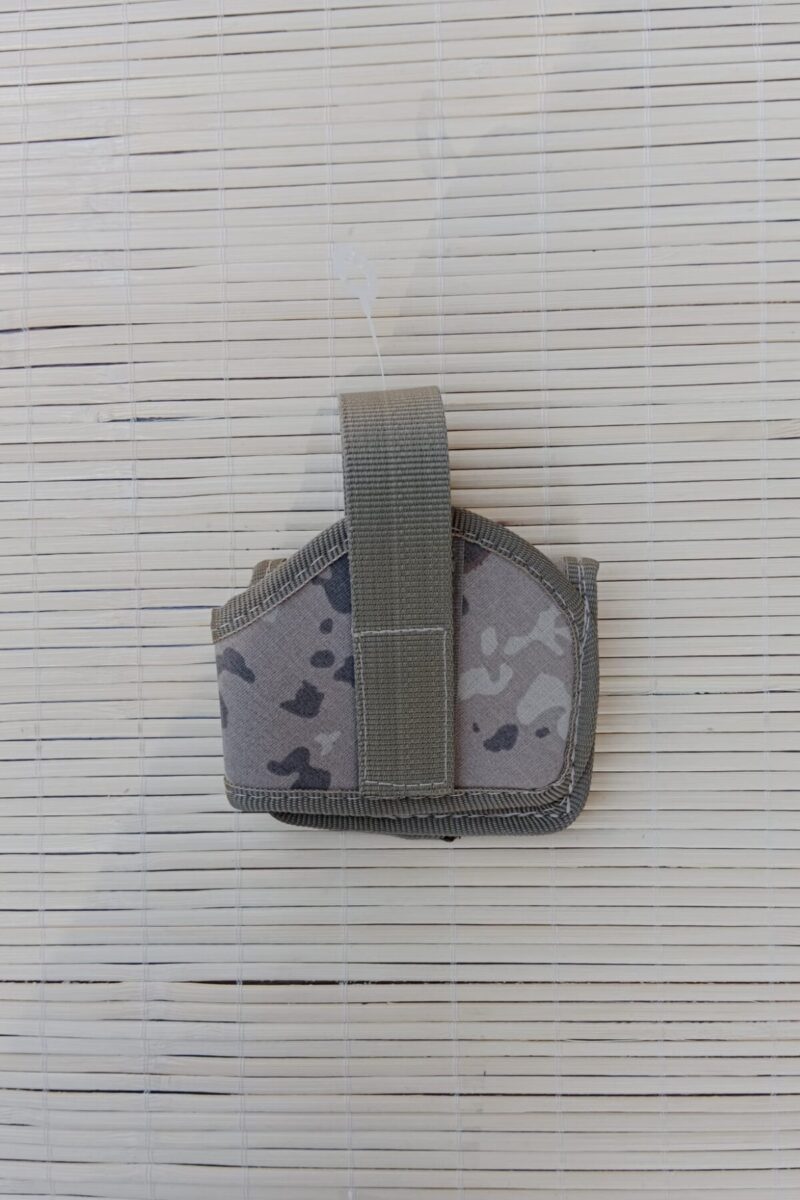 Sağ El Jandarma Kamuflaj Renkli Mini Speed Airsoft Palaskaya Kemere Geçirmeli impertex Kase Silah Kılıfı - Görsel 6