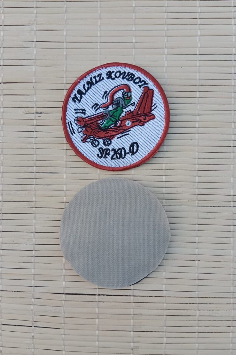 Yalnız Kovboy SF 260-D Nakış işlemeli Arma Patch Peç - Görsel 2