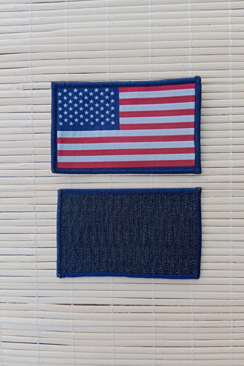 Amerikan Bayrağı Nakış işlemeli Bayrak Arma Patch Peç