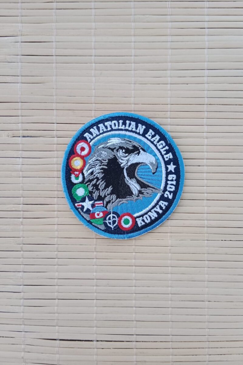 Anatolian Eagle Konya 2009 Kartal Armalı Nakış işlemeli Arma Peç Patch - Görsel 3