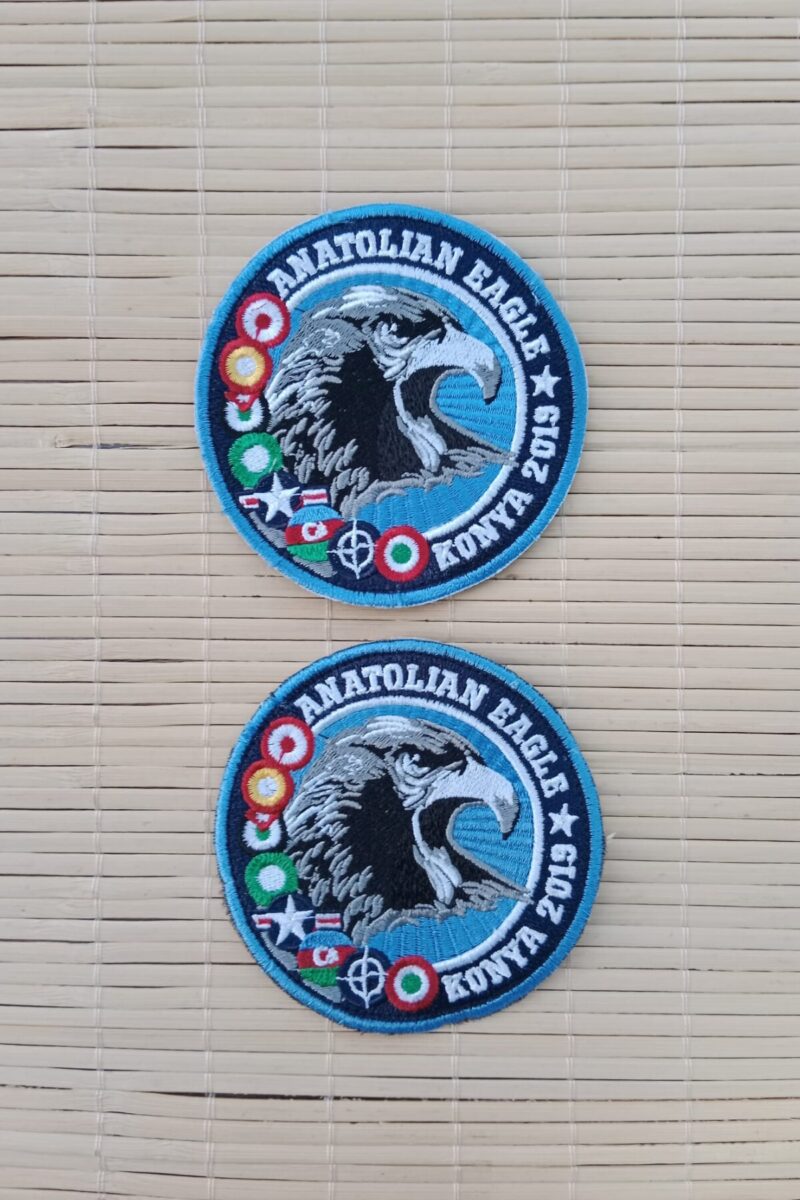 Anatolian Eagle Konya 2009 Kartal Armalı Nakış işlemeli Arma Peç Patch