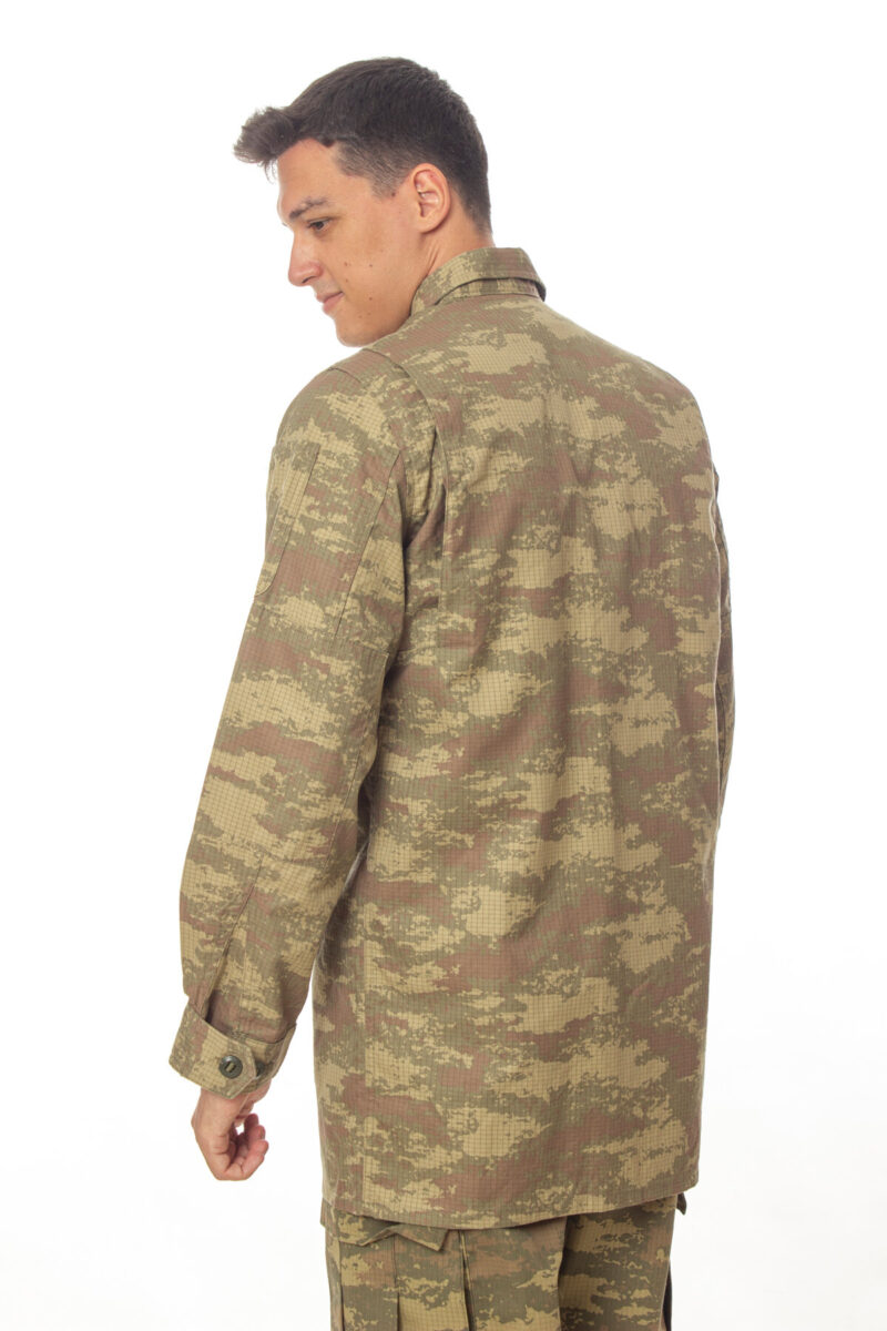 Kara Kuvvetleri Kamuflaj Renkli Uzun Kollu Airsoft Taktik Gömlek Long Sleeve Camouflage - Görsel 10