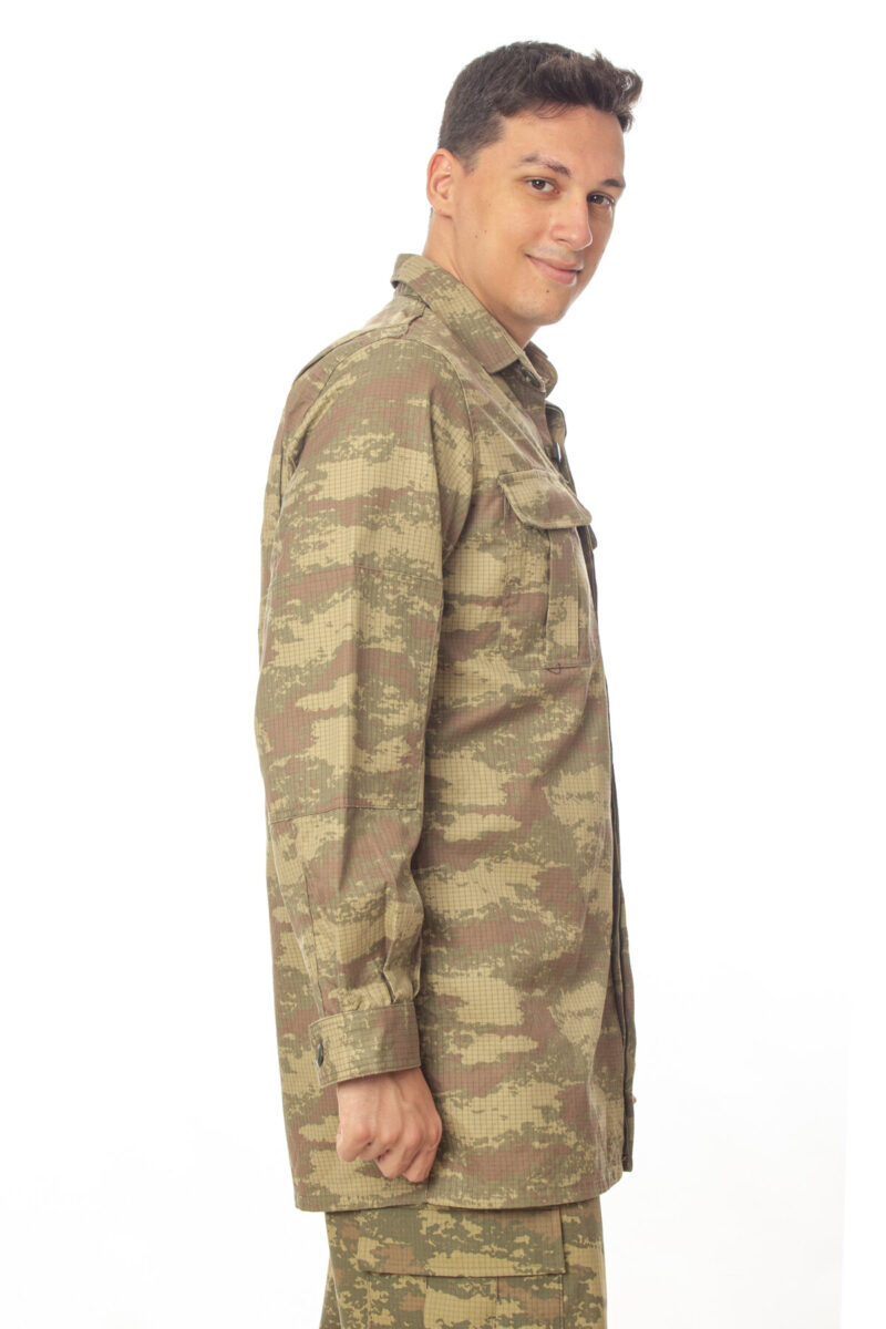 Kara Kuvvetleri Kamuflaj Renkli Uzun Kollu Airsoft Taktik Gömlek Long Sleeve Camouflage - Görsel 11