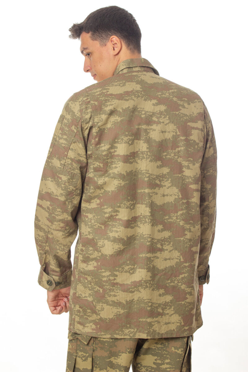 Kara Kuvvetleri Kamuflaj Renkli Uzun Kollu Airsoft Taktik Gömlek Long Sleeve Camouflage - Görsel 2