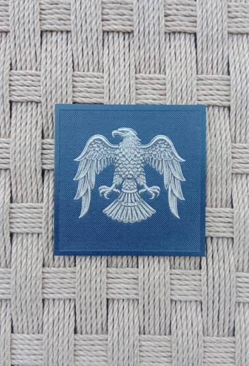 Turk Hava Kuvvetleri Kartal Amblemli 3D Termoplastik Silikon Kabartma Arma Patch